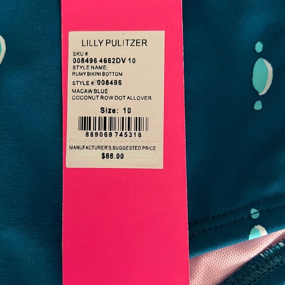 Lilly Pulitzer Coconut Row Rumy bikini bottom - Picture 4 of 4